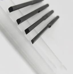 Pneumatic Graver Accessories gold silver Angle Cutter Engraving Knives, Spatula Triangle Metal Blades for Jewelry Making DIY