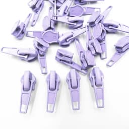 10-100Pcs 3#/5# Nylon Coil Auto Lock Zipper Puller DIY Sewing Tool Zipper Slider 20 Colors