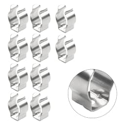 10pcs Heavy Duty Narrow Base Tool Spring Terry Clips Heavy Duty Tool Storage Hangers For Garages Sheds Hardwares