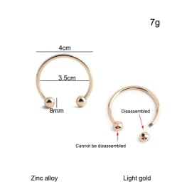 10/30/60PCS Detachable D-Buckle Metal Opening D Ring For Shoulder Bag Belt Strap Swimwear Decor Hat Horseshoe Hook Accessories