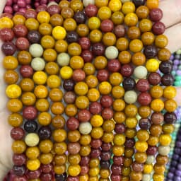 6 8 10MM Natural Stone Jade Chalcedony Round Multicolors Loose Beads For Jewelry Making Diy Charm Bracelets Necklace Accessories