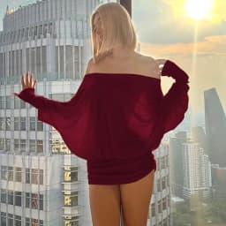 Irregular Bare Shoulder Sexy Mini Short Dress Party Clubwear Women's Sexy Solid Color Elegant Casual Fashion Spring Summer Skirt