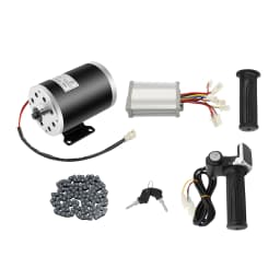 Bymaocar 48V 1000W Brush Electric Bicycle Conversion Kit Cycling Motor Controller Scooter Accessories Brushed Motor Kit 264.55 lbs Load Capacity 3000rpm 4.5N.M Torque Anti-Slip Throttle Speed Control Smooth Comfortable Ride for Bike Scooter