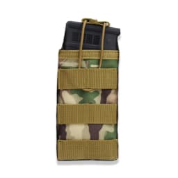 Open Top Single/Double/Triple Magazine Pouch Tactical Airsoft Nylon Pouch Shooting Hunting Accessories