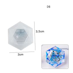24 Styles New Necklace Pendant Earring Silicone Molds DIY Jewelry Making Resin Casting Mould for Craft Decoration Making Tools