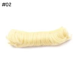 5CM DIY Accessories 1/6 1/4 1/3 Short Curly Wigs Doll Fringe Hair Toy Toupee Mini Tresses High-Temperature