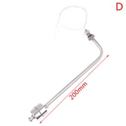 30Styles 45-400mm Stainless Steel Float Switch Tank Liquid Water Level Sensor Double Ball Switch Tank Pool Flow Sensors Float
