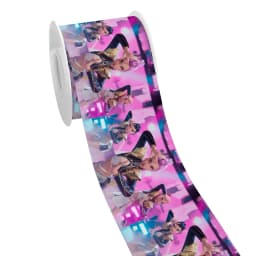 K P Girl Group D H W 5yards Grosgrain Ribbon Satin Ribbon for Wrapping Hair Bow DIY Decoration Gift Packing Key FOB Ribbon