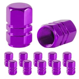 Hex Aluminum Explosion-proof Valve Caps Fit Car & Moto Block Dust Rust Choose Seal Ring or No Ring Various Colors for Wheels