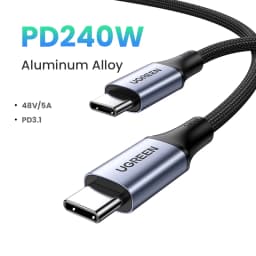 UGREEN PD3.1 240W USB Type C Cable for MacBook iPad Laptop iPhone 17 16 Samsung S25 Power Line 5A USB C Fast Charging Cable