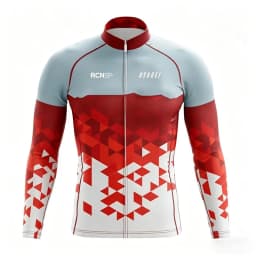 Rvouei Team Autumn Cycling Jersey Bib Pants Set Ropa Ciclismo Bicycle MTB Clothing Road Bike Suit Men Long Sleeve Bicicleta Set