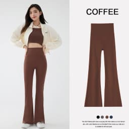 BIVIGAOS Seamless Micro Flared Shark Pants Women Multicolor High Waist Casual Fashion Sexy Leggings Skinny Tight Horseshoe Pants