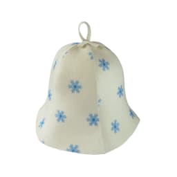 Pure Wool Felt Sauna Hat Russian Banya Cap Embroidered for Shower House Head Protection Sauna Vaporarium Accessories