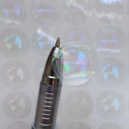 290pcs 20mm Diameter Round Transparent Hologram Orignal Sticker Genuine Guarranteed Avoid Open Tamper Proof Clear Label Seal