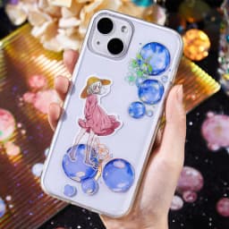 20pcs Dreamy Bubble Island Series PET Stickers Creative Decoration DIY Scrapbook Handmade Collage Material Stationery Stickers