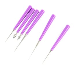 1set Hole Enlarger Tools Diamond Pearl Glass Beads Tipped Reaming File Reamer Jewelry Tools Diamond Needle File Sets Beading
