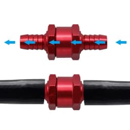 1PC 6/8/10/12mm Valves Fuel Non Return Check Valve Petrol Diesel Water Fuel Line Unidirectional For Carburettor