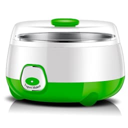 1L Yogurt Maker with Stainless Steel Container Electric Yogurt Maker with Constant Temperature Control for Homemade Yogurt Natto