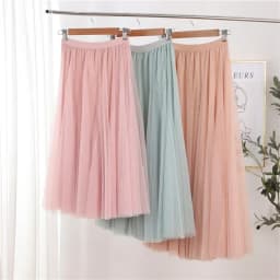 Hot Women Mesh Elastic Tutu Skirt Beach Spring Summer Korean High Waist Fashion Pleated Long Skirt Black White Tulle Skirts