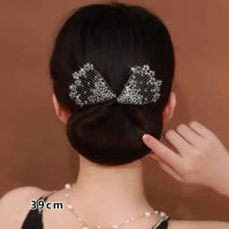 Elegant Peacock Shape Hair Bun Maker Twist Headwear Roll Hair Tool Hair Twister Easy Fast Snap Hairstyle Twist Women