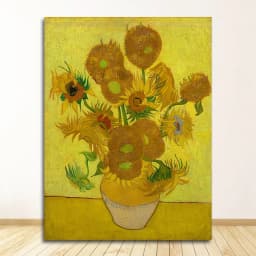Print Poster Picture Wall House Decoration Murals Van Gogh Oil Painting Works Sunflower Apricot Abstract A4 A3 A2 Canvas Art