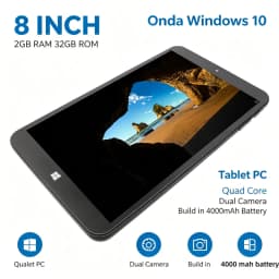 8 INCH Q1 8GB RAM 128GB ROM AR2 Windows 10 Tablet 1280*800 IPS Screen Z8300 Quad Core Intel HD Graphic Dual Cameras