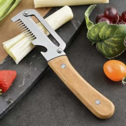 Multifunctional 3-in-1 Stainless Steel Peeler Durable Kitchen Peeling Tool for Slicer Vegetable Fruit Peeler with Bottle Opener