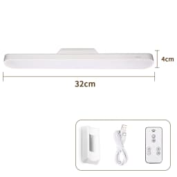 LED Desk Lamp Hanging Magnetic Stepless Dimming LED Night Light USB Rechargeable Bedroom Light Cabinet Closet Reading Night Lamp