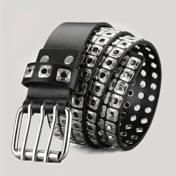 High Quality Hollow Rivet Designer Belt For Men And Women Gothic Accessories personality Punk Style Ideal choice for Gift Jeans