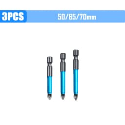 Non-slip Wear-resistant Screwdriver Set Strong Magnetic High Hardness Super Long Cross Electric Batch Electric Drill