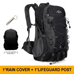 Hiking Storage Backpack Sturdy 40-liter Travel Backpack Suitable for Mountaineering Hiking Camping Backpack Men Tactical Bag