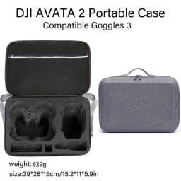 for DJI Avata 2 Portable Case Compatible Goggles 3 Fly Smart Combo Large-capacity FPV RC Storage Bag Outdoor Shooting