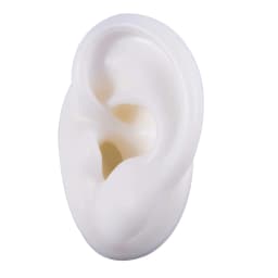 1 Pieces New Silicone Ear Model Professional Practice Piercing Tools Earring Ear Stud Display Tools Can Be Reused Body Jewelry