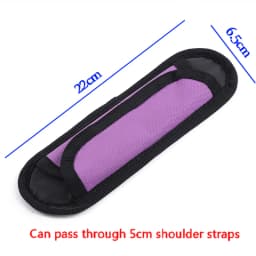 1Pcs Detachable Shoulder Strap Pad Cushion For Backpack Shoulder Bag Decompression Non Slip Shoulder Strap Pad Bags Accessories