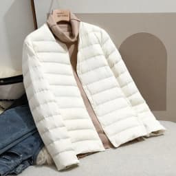 Women White Duck Down Slim Jackets 2025 New Arrivals Autumn Winter Warm Female Fashion Ultra Lightweight Packable Puffer Coats