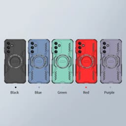 Armor Heat Dissipation Case for Samsung Galaxy A17 A07 A16 A06 A26 A36 A55 A56 A35 A15 A25 Magnetic Wireless Charge Cover Case