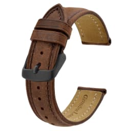 BISONSTRAP Geniune Leather Watch Strap 14mm 17mm 18mm 19mm 20mm 21mm 22mm 23mm 24mm Replacement Bracelet for Men Women Watchband