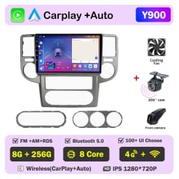 Car Radio Android For NISSAN X-TRAIL Xtrail 2003-2007 Carplay Auto Player Multimedia Video GPS Navigation Rear Camera Screen DVD
