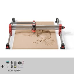 Twotree TTC-H40 CNC Engraving Machine 500W Spindle Motor 3Axis/4Axis 1000x1000x100mm for Stainless Steel Wood CNC Router Machine