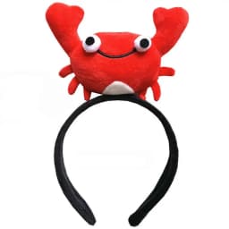 Animal Funny Performance Prop Wash Face Party Cartoon Headdress Lobster Headband Crab Hair Hoop Female Headwear