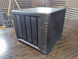 Synology DS923+ 4-Bay NAS Storage Server AMD Ryzen R1600 4GB ECC RAM Dual M.2 NVMe Slots 10GbE Ready DiskStation Enclosure