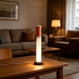 LED Ambient Night Light with Warm Glow Creative Bedside Lamp Warm Light Cigarettes Ornament for Home Office Desktop Decoration