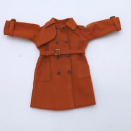 Blythe Doll Clothes Trench Coat For Blyth Azone Shoes OB23 OB24 Dolls Windbreaker