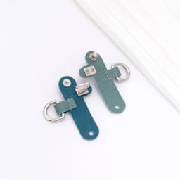 Replacement Genuine Leather Strap Punch-free Shoulder Strap Transformation Buckle Conversion Hang Buckle for Longchamp