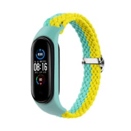 Bracelet for Xiaomi mi band 7 6 strap braided solo loop Elastic nylon pulseira Replacement belt correa mi band 5 4 3 strap