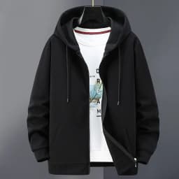Spring Summer Y2k Clothes Thin Woman Men Sweatshirt 95% Cotton Hooded Zipper Cardigan Loose Casual Jacket Coat Good Quality