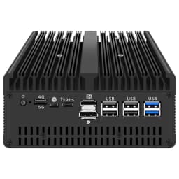 Topton 6*2.5G LAN Solid Firewall Mini PC Ultra 9 185H 7 155H 4x/2x 10G SFP Intel vPro Thunderbolt 4 2xNVMe Proxmox Home Server