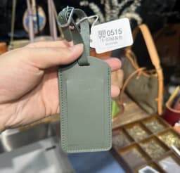 Personazlized Name Real Leather Luggage Tag Custom Letters Travel Accessories Suitcase Bag Label Luxury Trolley Case Marker Tag