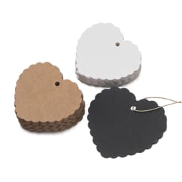 20pcs/Lot Love Kraft Paper Blank Tag Gift Display Packaging Labels for DIY Jewelry Label Wedding Gift Decorating Tag 