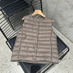 Female 90% White Duck Down Ultra Lightweight Packable Warm Down Liner Vest 2026 New Women Sleeveless Puffer Jacket